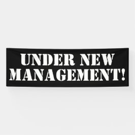 Unter "Neues Management Banner" Banner