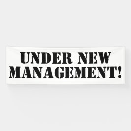 Unter "Neues Management Banner" Banner