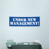 Unter "Neues Management Banner" Banner (Messeveranstaltung)