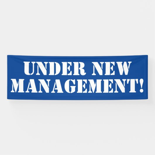 Unter "Neues Management Banner" Banner (Horizontal)