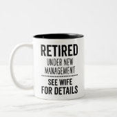 Unter "Neues Management" nachgelesen siehe Ehefrau Zweifarbige Tasse (Links)