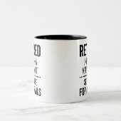 Unter "Neues Management" nachgelesen siehe Ehefrau Zweifarbige Tasse (Mittel)