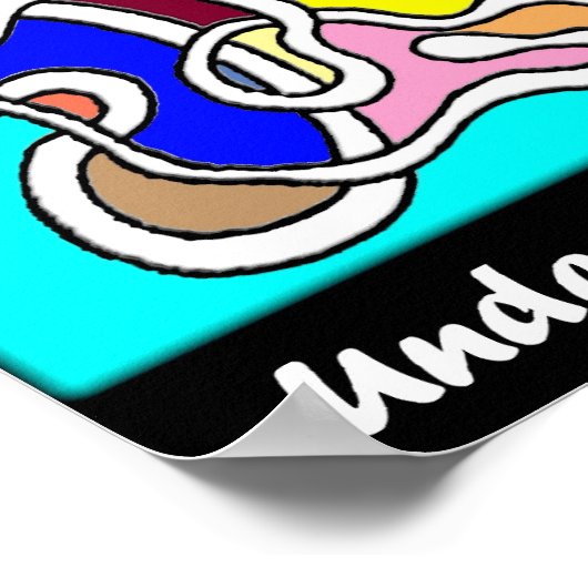 Unter Over Maze Poster (Ecke)