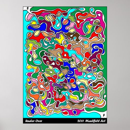 Unter Over Maze Poster (Vorne)