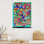 Unter Over Maze Poster (Küche)