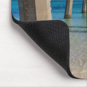 Unter Pensacola Beach Pier Mousepad (Ecke)