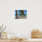 Unter Pensacola Beach Pier Poster (Küche)