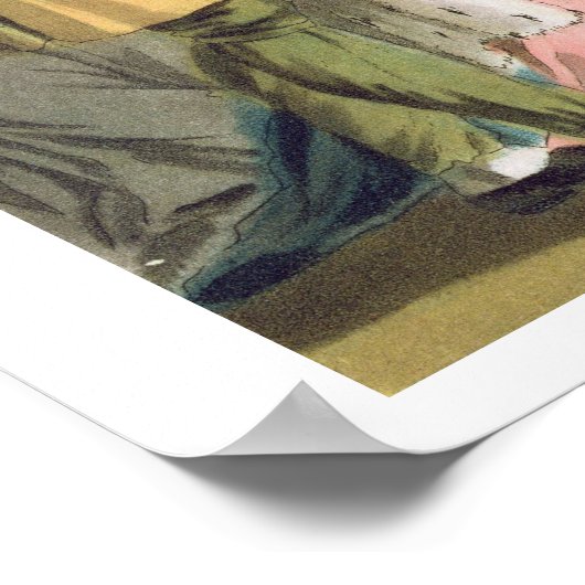 Unter Philippe le Bel (1268-1312) der Staat der Kr Poster (Ecke)