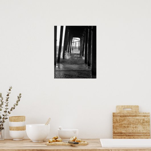 Unter Pier Poster (Küche)