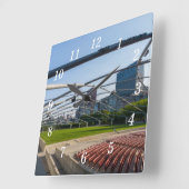 Unter Pritzker Pavillon Wall Uhr (Winkel)