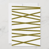 Unter Quarantäne Virtual Birthday Party Einladung (Rückseite)