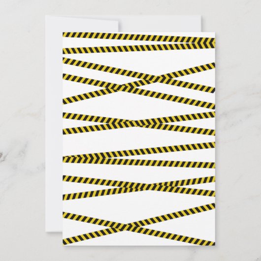 Unter Quarantäne Virtual Birthday Party Einladung (Rückseite)