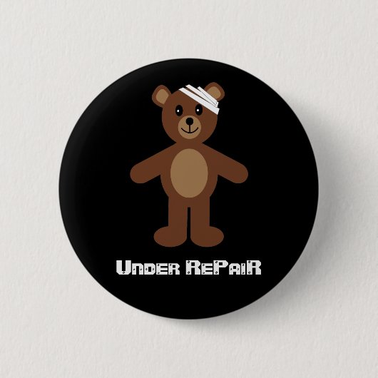 Unter Reparaturteddy-Bärn-Abzeichen/-knopf Button (Vorderseite)