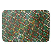 Unter schmutzigen und rostigen Grillen Badematte (Vorderseite)