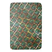 Unter schmutzigen und rostigen Grillen Badematte (Vorderseite Vertikal)