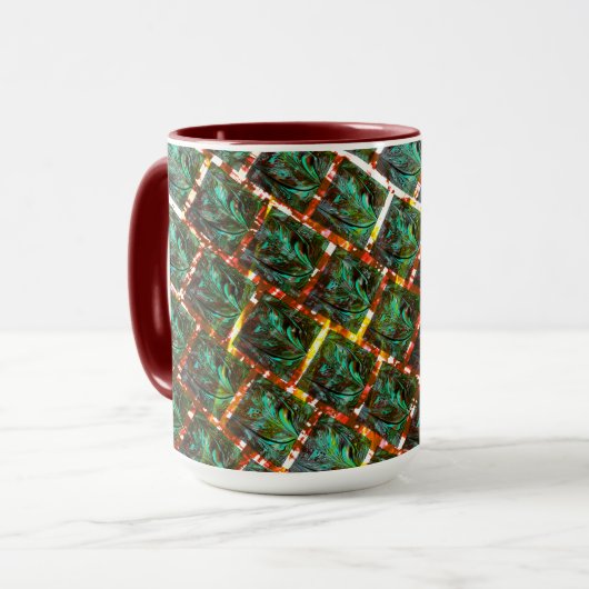 Unter schmutzigen und rostigen Grillen Tasse (Vorderseite Links)