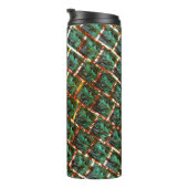 Unter schmutzigen und rostigen Grillen Thermosbecher (Nach rechts gedreht)