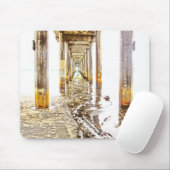 Unter Scripps Pier Mousepad (Mit Mouse)