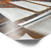 unter Segel Fotodruck (Ecke)