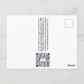 unter Segel Postkarte (Rückseite)