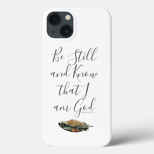 Unter seinen Flügeln, Psalm 46 Case-Mate iPhone Hülle (Rückseite)