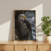 Unter seinen Flügeln Psalm 91 Christliche Kunst Poster