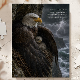 Unter seinen Flügeln Psalm 91 Christliche Kunst Puzzle