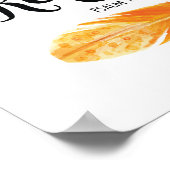 Unter seiner Art drucken Poster (Ecke)