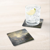 Unter Sierra Nevada Rechteckiger Pappuntersetzer (Vor Ort)