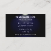 Unter "Spotlight Boss Business Card" mit QR-Code Visitenkarte (Vorderseite)
