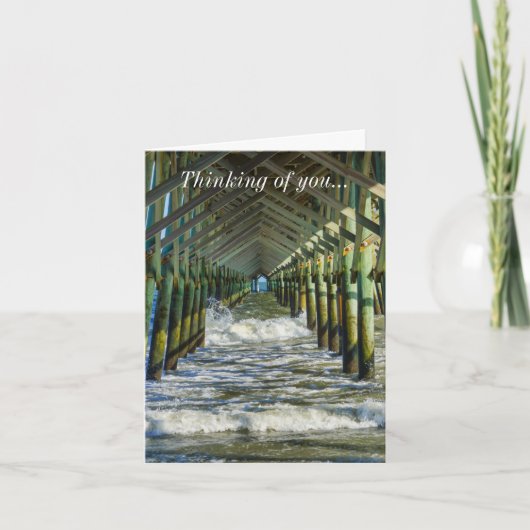 Unter Torly Beach denken Sie an Sie Karte (Vorderseite)