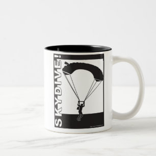 Unter Überdachung SkyDive! Tasse