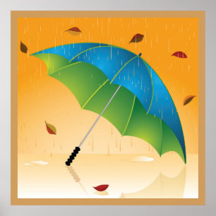 Unter unserem Regenschirm ist immer Platz - Serie Poster