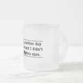 Unter Verwendung der Algebra Mattglastasse (VorderseiteRechts)