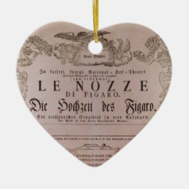 unter Verwendung von Filmen von Wolfgang Amadeus M Keramik Ornament