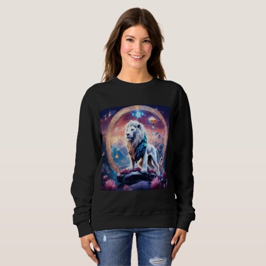 unter Wasser Farbe Kunst Sweatshirt (Vorne ganz)