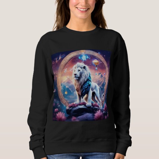 unter Wasser Farbe Kunst Sweatshirt (Vorderseite)