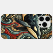 Unter Wasser Grace: Wale und Wellen Case-Mate iPhone Hülle (Rückseite (Horizontal))