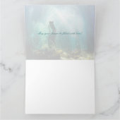 Unter Wasser - Grußkarte Karte (Innenseite)