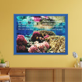 Unter Wasser Leinwanddruck (Insitu (Wohnzimmer))