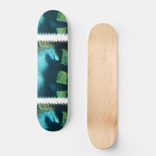 Unter Wasser-Manatis-Skateboard Skateboard (Vorderseite)