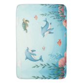 Unter Wasser Niedlich Badematte (Vorderseite Vertikal)