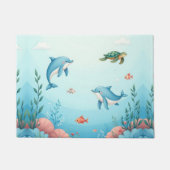 Unter Wasser Niedlich Fußmatte (Vorderseite)