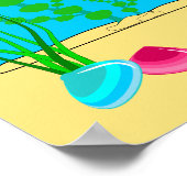 Unter Wasser Niedlich Poster (Ecke)