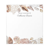 Unter Wasser personalisiert Notizblock (Vorderseite)