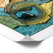 Unter Wasser Poster (Ecke)