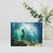 Unter Wasser - Postkarte (Stehend Vorderseite)