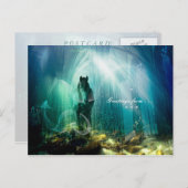 Unter Wasser - Postkarte (Vorne/Hinten)