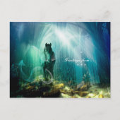 Unter Wasser - Postkarte (Vorderseite)