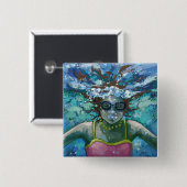 Unter Wasser schwimmen Button (Vorne & Hinten)